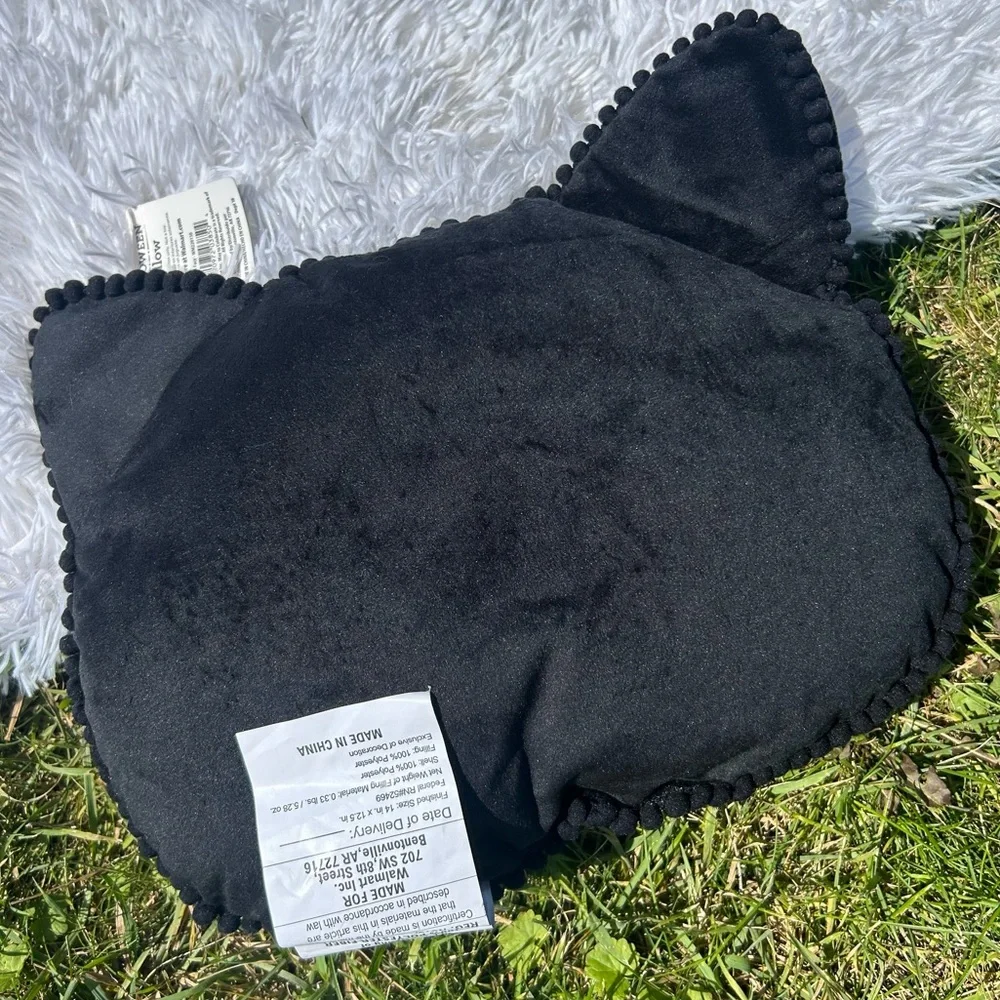 Halloween Black Cat Decorative Pillow 14